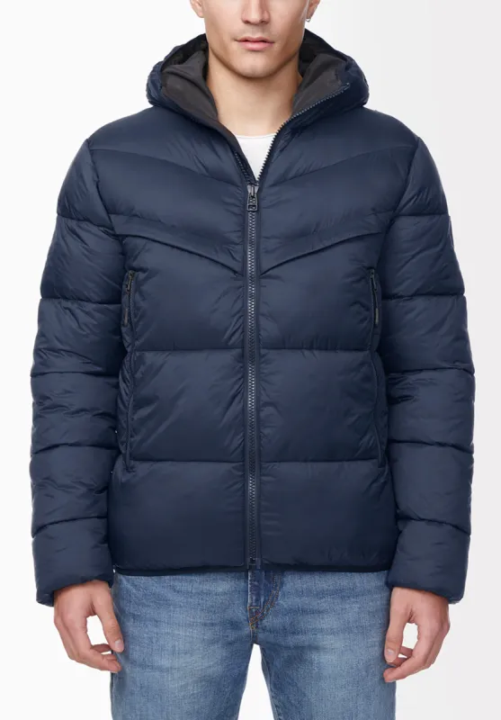 Jerome Navy Men's Puffer Jacket - OBMEF006 sold by Buffalo David Bitton