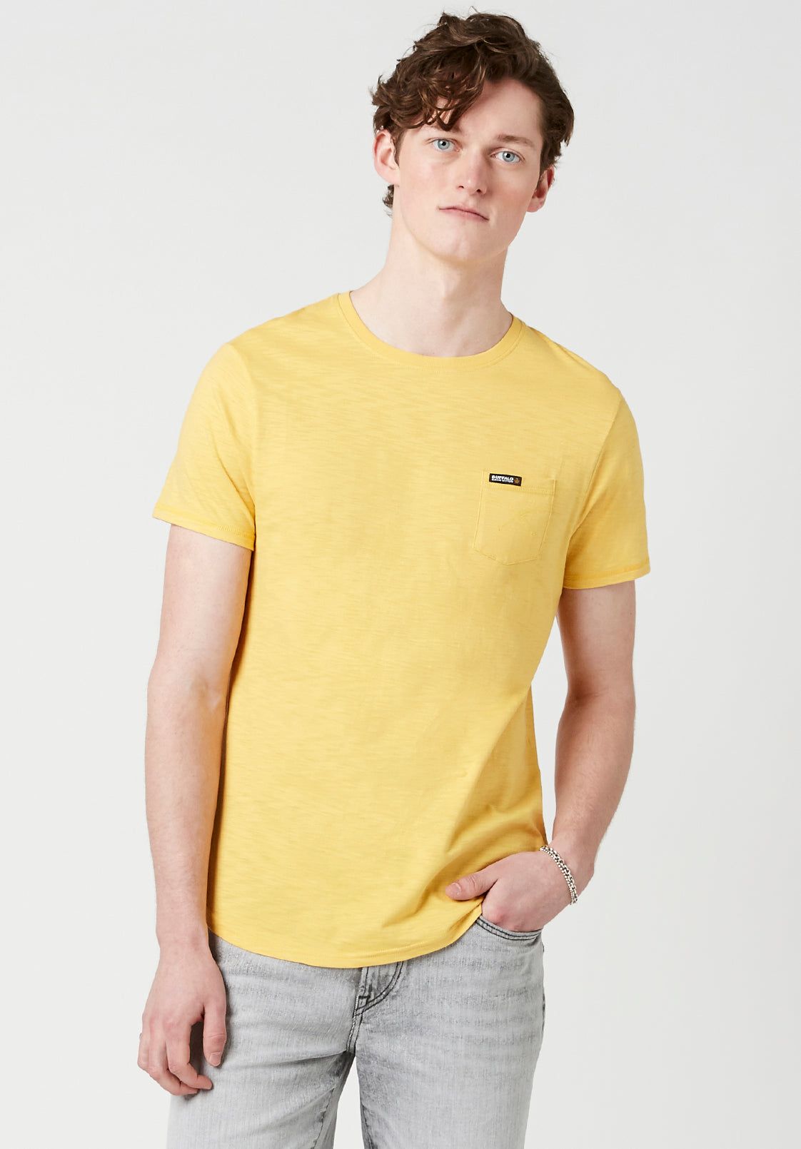 Patch Pocket Tamup T-Shirt - BM23472 sold by Buffalo David Bitton