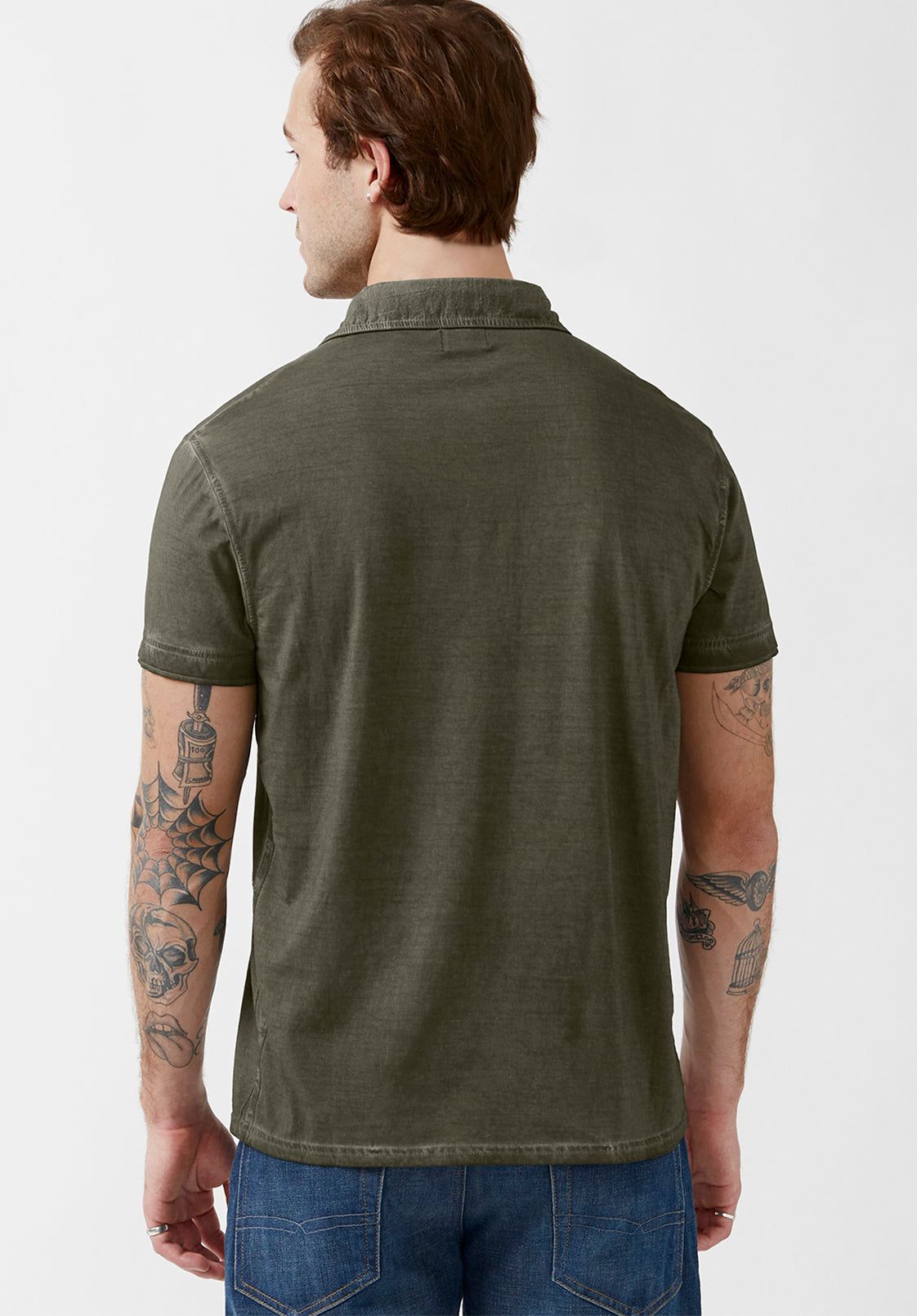 Kabad Fern Short-Sleeve Men’s Polo Top - BM23987 sold by Buffalo David Bitton product image thumbnail 2