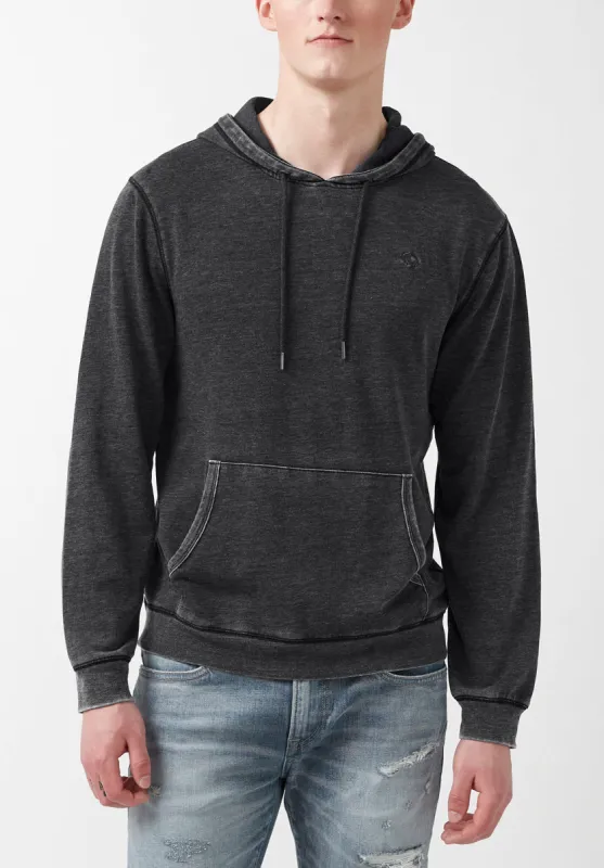 Farman Men’s Hoodie Sweatshirt in Black - BM24171 sold by Buffalo David Bitton