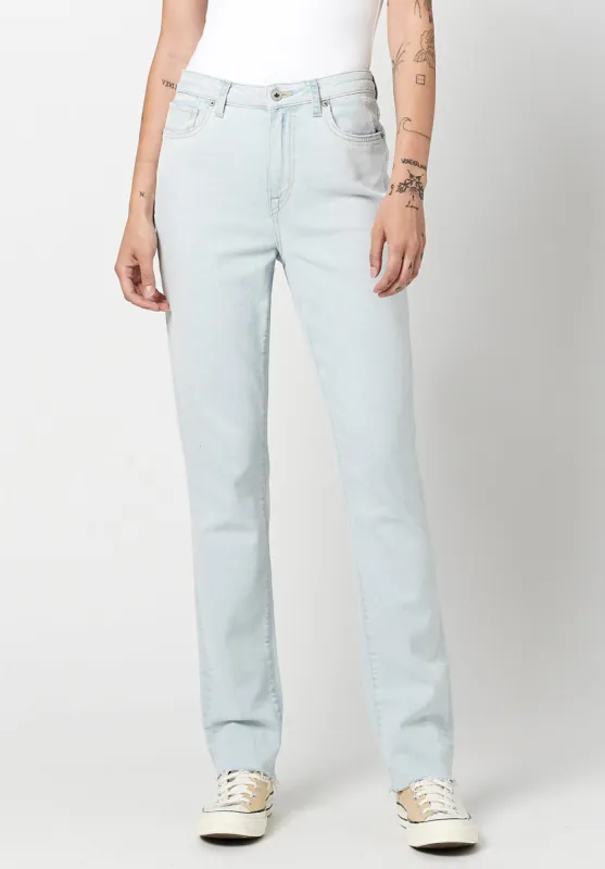 Straight Jayden Women's Jeans in Bleached Out - BL15840 sold by Buffalo David Bitton