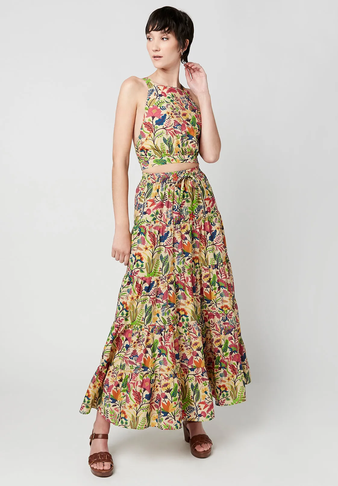 Robin Open Back Cropped Camisole - WT0375S sold by Buffalo David Bitton product image thumbnail 4