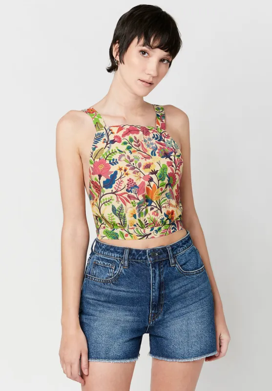 Robin Open Back Cropped Camisole - WT0375S sold by Buffalo David Bitton