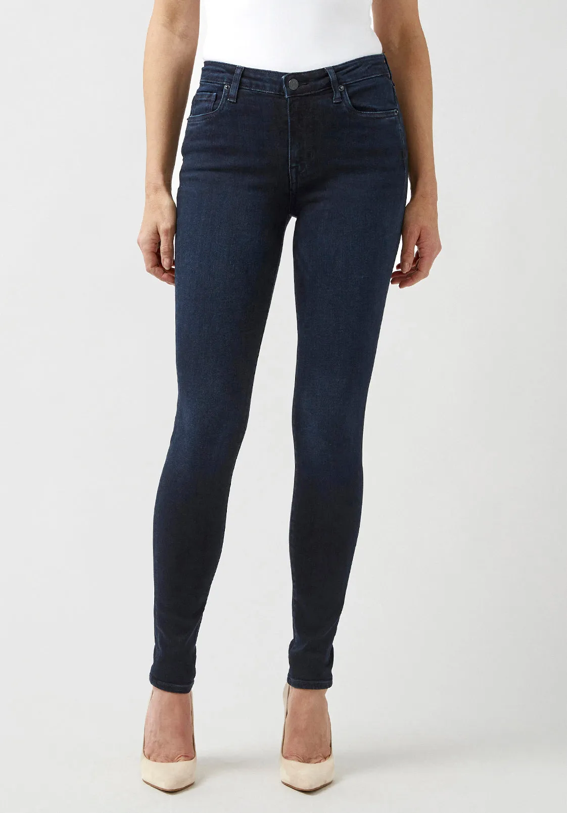 Alexa Women's Mid Rise Skinny Jeans, Rinse wash - BL15670 sold by Buffalo David Bitton