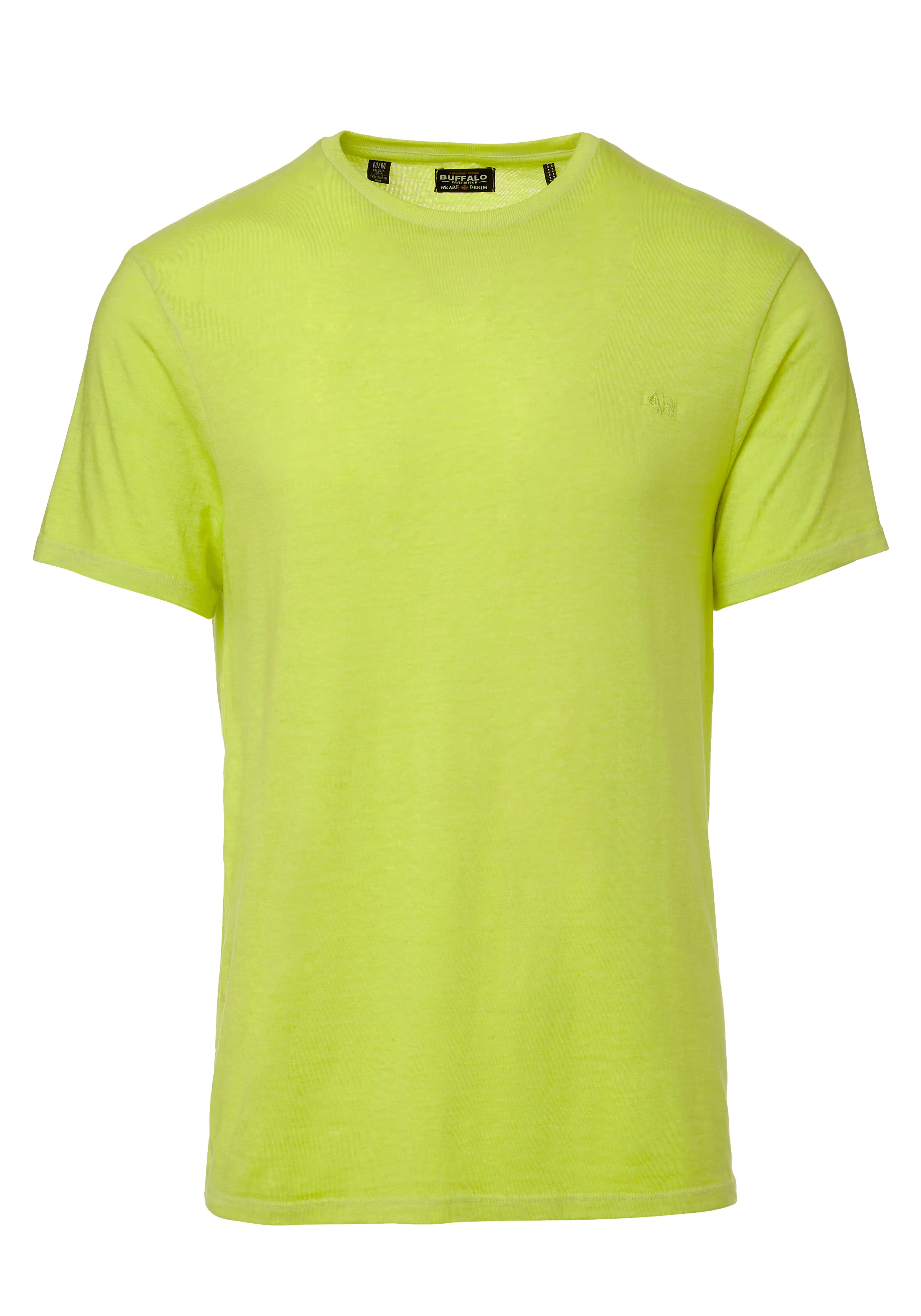 Kathin Faded Neon Green T-Shirt - BM23968 sold by Buffalo David Bitton product image thumbnail 5