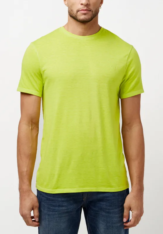 Kathin Faded Neon Green T-Shirt - BM23968 made by Buffalo David Bitton