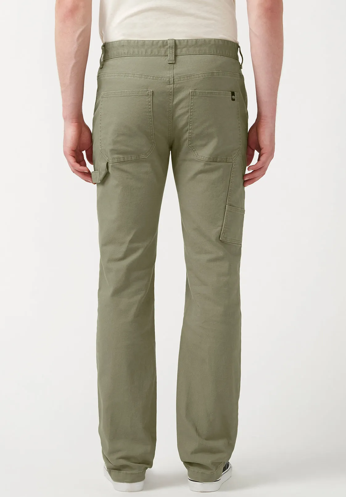 Straight Six Olive Green Men's Carpenter Pants - BM22945 sold by Buffalo David Bitton product image thumbnail 2