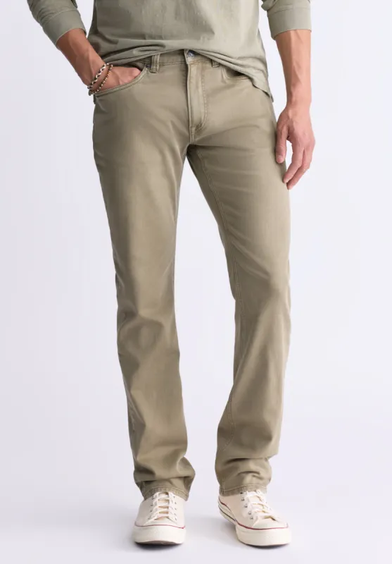Straight Six Men's Freedom Flex Pants, Olive - BM22939 sold by Buffalo David Bitton