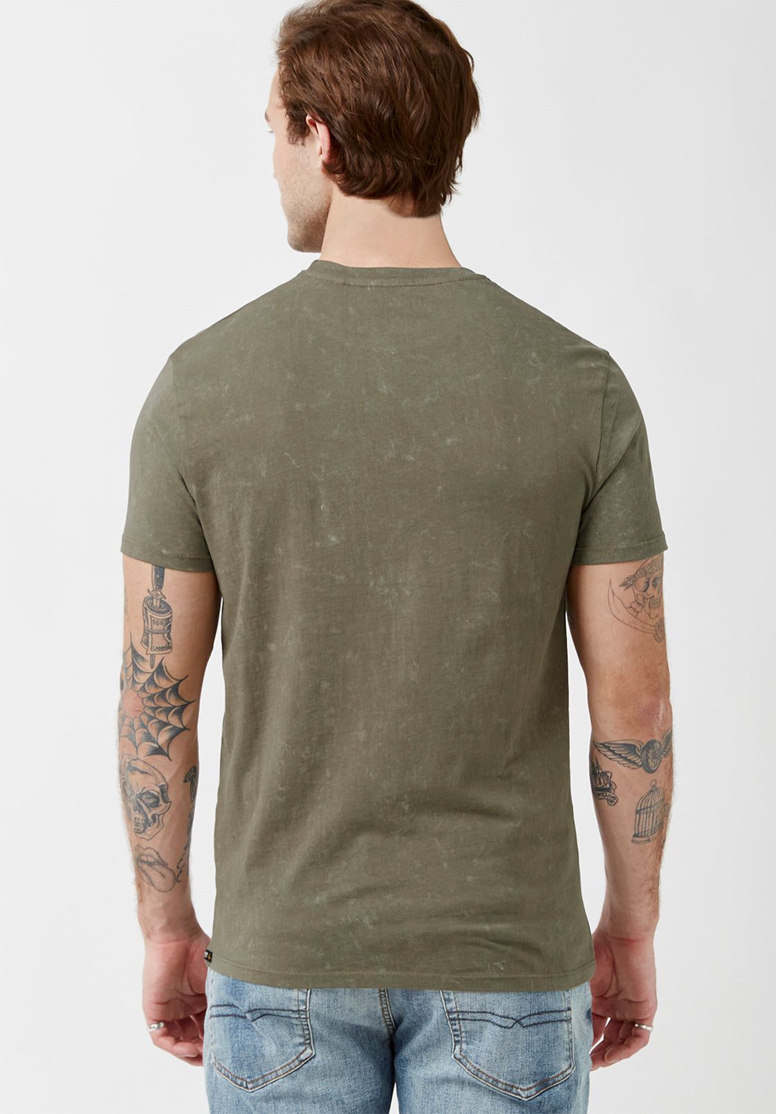 Tifern Fern Short-Sleeve Men’s T-shirt - BM24000 sold by Buffalo David Bitton product image thumbnail 2