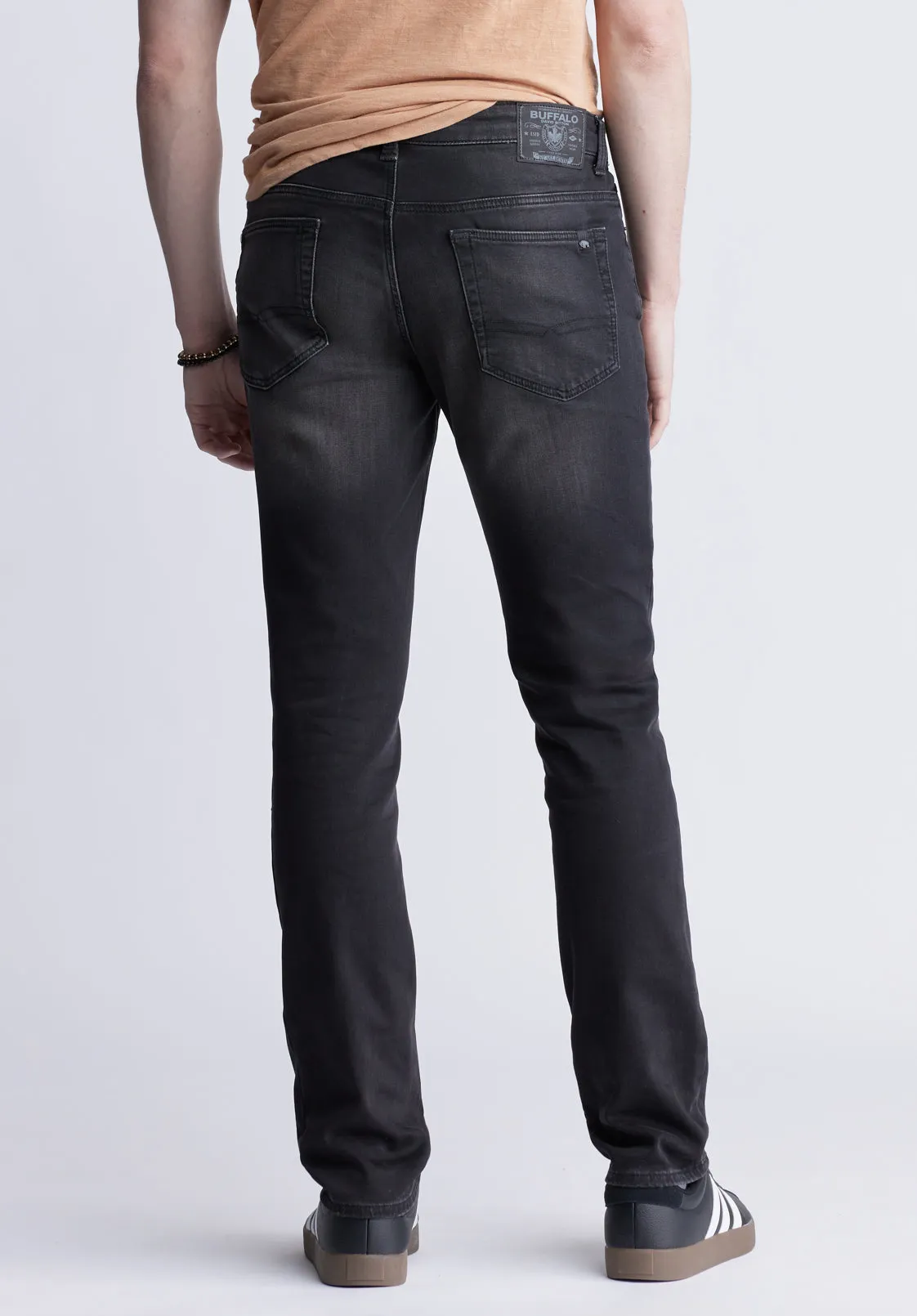Slim Ash Men's Freedom Flex Jeans, Worked and Sanded - BM22985 sold by Buffalo David Bitton product image thumbnail 3