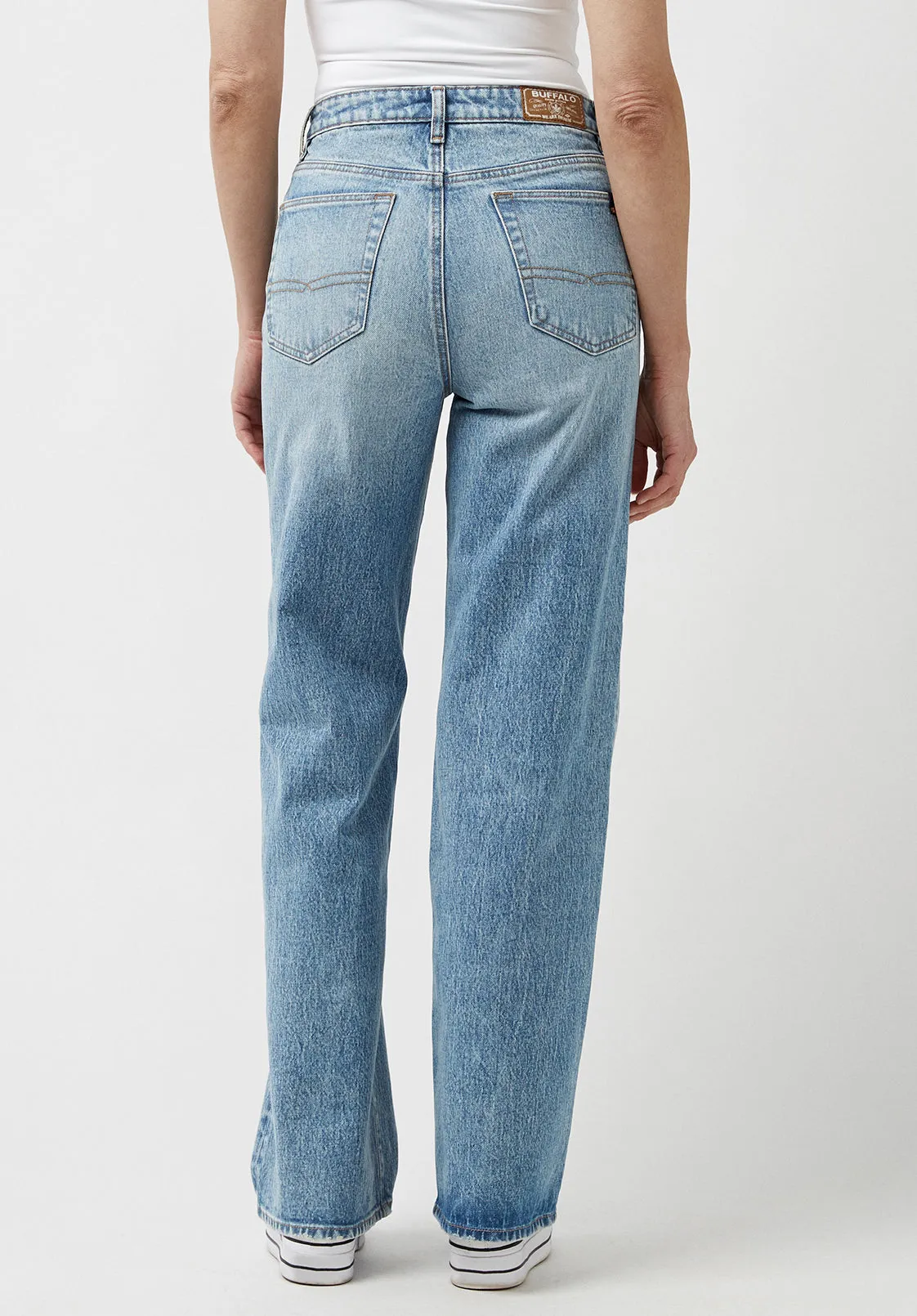High Rise Wide Leg Addie Vintage Feel Women's Jeans - BL15901 sold by Buffalo David Bitton product image thumbnail 2