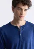 Kaduk Men's Long-Sleeve Burnout Henley Top, Whale - BM24237 sold by Buffalo David Bitton