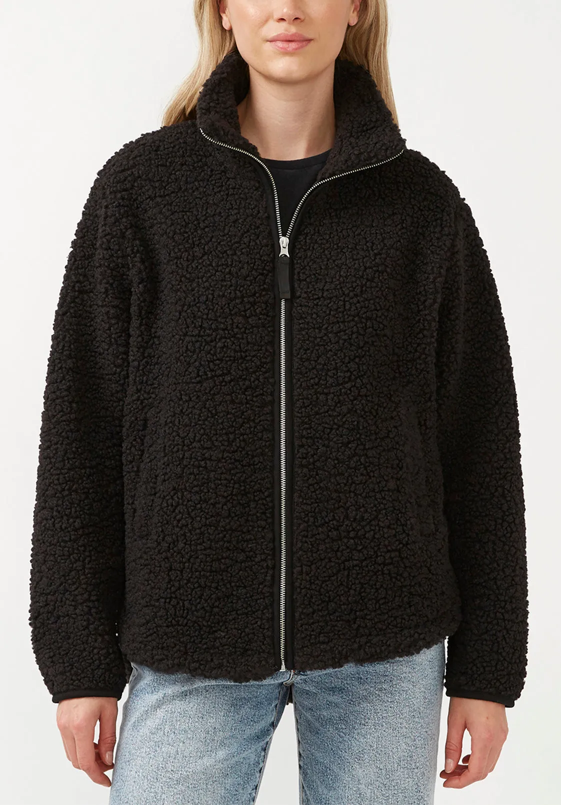 Caterina Women's Full Zip Jacket in Black - JK0015F sold by Buffalo David Bitton