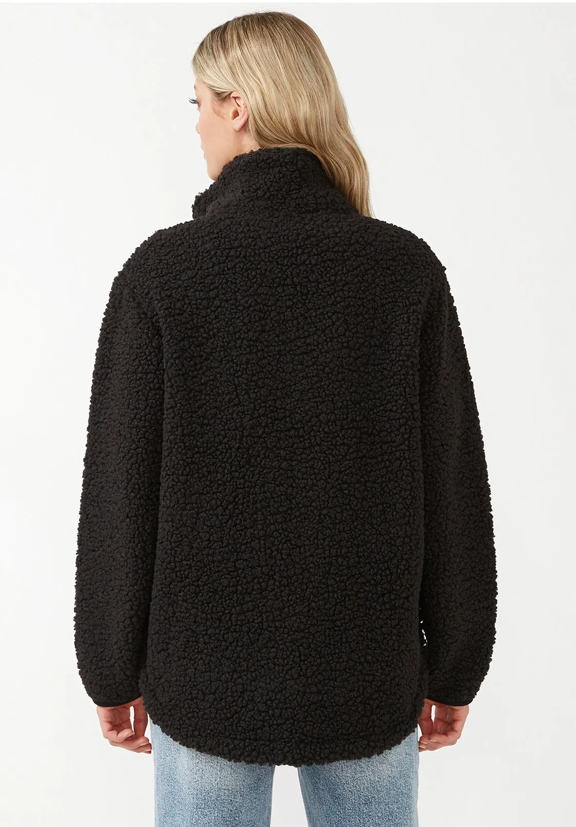 Caterina Women's Full Zip Jacket in Black - JK0015F sold by Buffalo David Bitton product image thumbnail 2