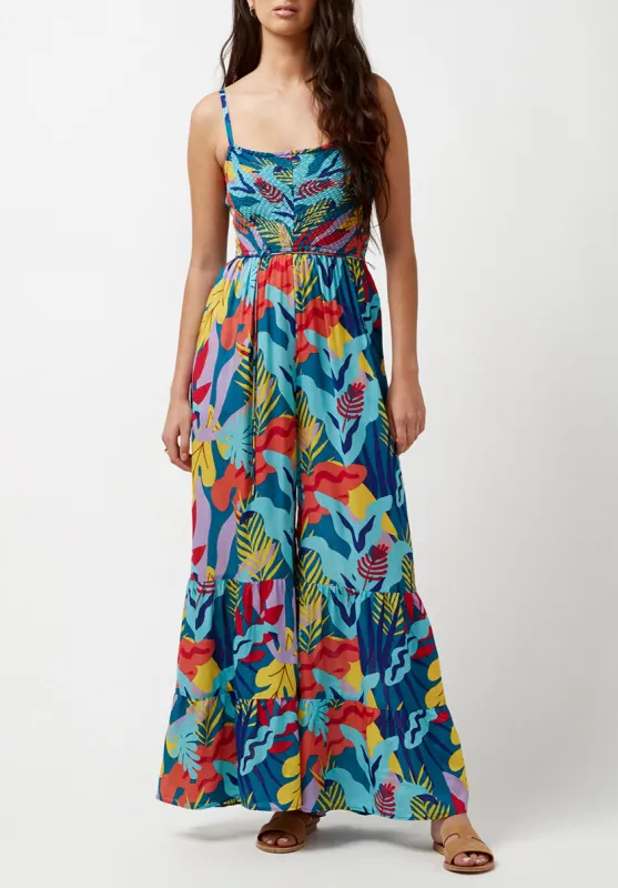 Dannika Women's Jumpsuit Rainforest Lake Floral - WB0702P sold by Buffalo David Bitton