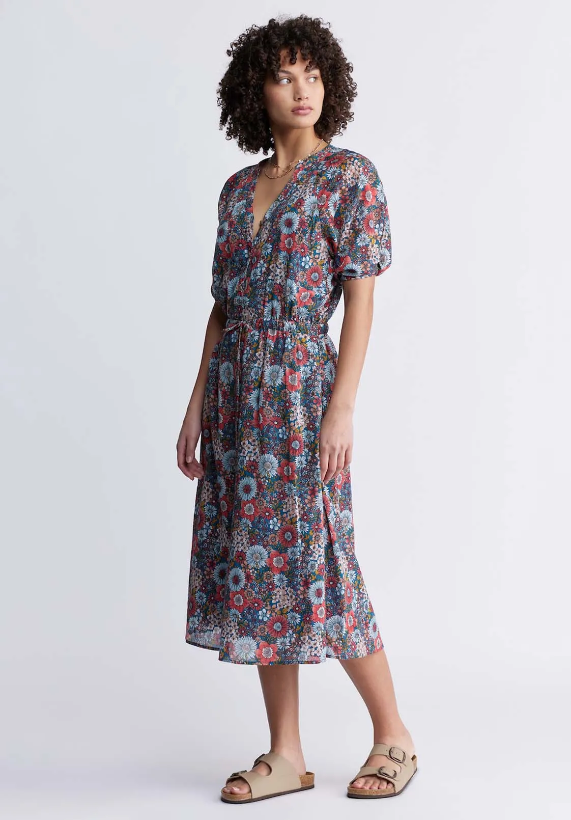 Merrie Women’s Maxi Dress in Floral Print - WD0024P sold by Buffalo David Bitton product image thumbnail 4
