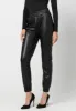 Faux Leather Tara Joggers - KB0551F sold by Buffalo David Bitton