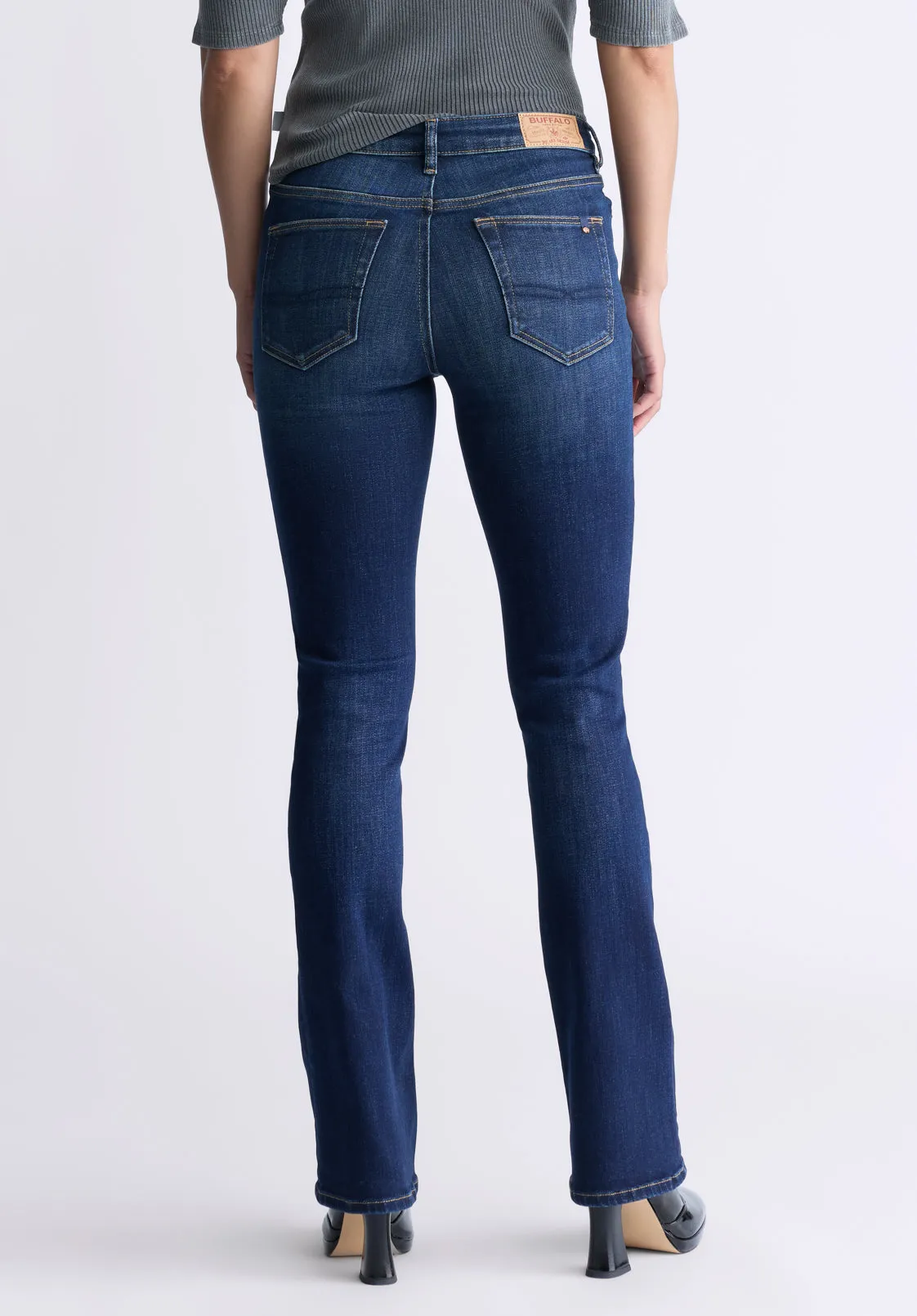 Mid Rise Bootcut Queen Women's Jeans, Vintage Indigo - BL15991 sold by Buffalo David Bitton product image thumbnail 2