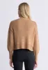 Seema Women's Long-Sleeve Loose-Fit Sweater, Croissant - SW0095F sold by Buffalo David Bitton