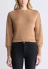 Seema Women's Long-Sleeve Loose-Fit Sweater, Croissant - SW0095F sold by Buffalo David Bitton