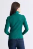 Mavra Women's Long-Sleeve Turtleneck Top, Forest Green  - KT0164F sold by Buffalo David Bitton