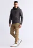 Fadol Men's Embossed Logo Hooded Sweatshirt, Charcoal - BPM13610V sold by Buffalo David Bitton