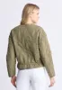 Annalee Women's Quilted Cropped Jacket, Olive green - JK0025H sold by Buffalo David Bitton