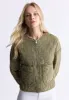 Annalee Women's Quilted Cropped Jacket, Olive green - JK0025H sold by Buffalo David Bitton
