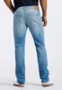Straight Six Men's Distressed Jeans, Light Vintage Blue - BM26058 sold by Buffalo David Bitton