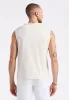 Kingster Men's Relaxed Fit Jersey Tank Top, Milk - BM24601 sold by Buffalo David Bitton