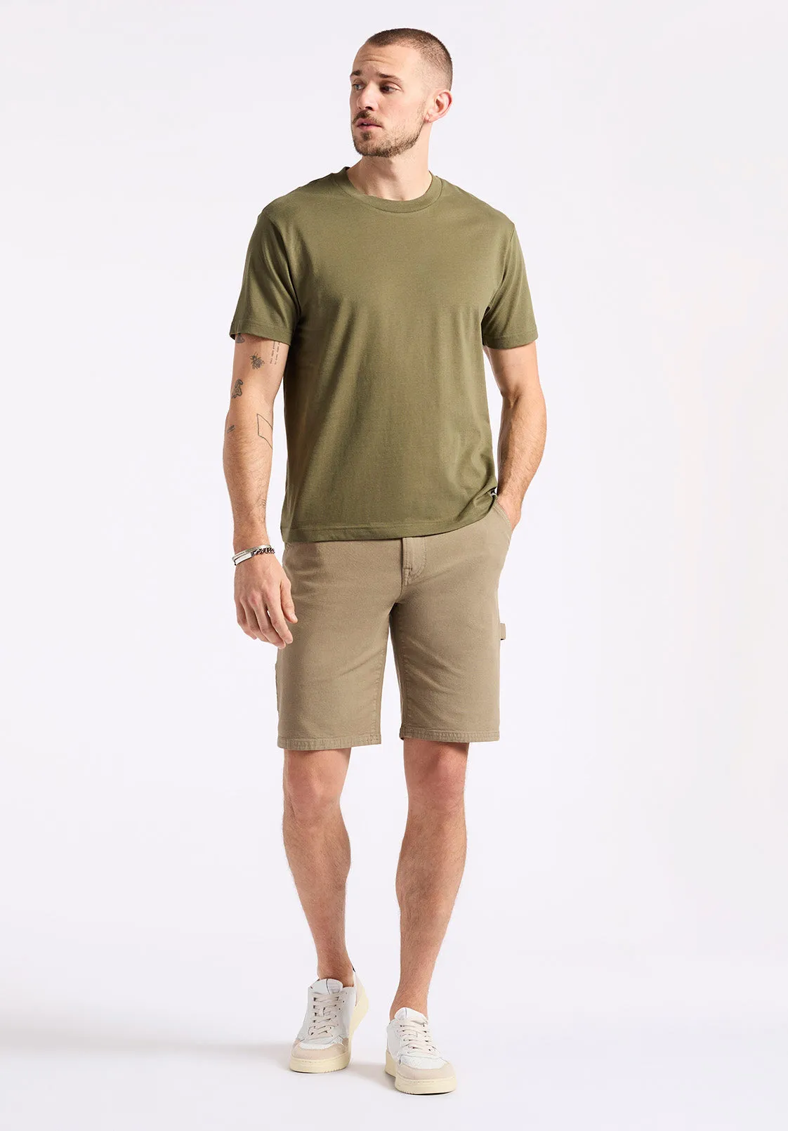 Kanto Men's Short-Sleeve Crew Neck Jersey T-Shirt, Fern - BM24603 sold by Buffalo David Bitton product image thumbnail 5