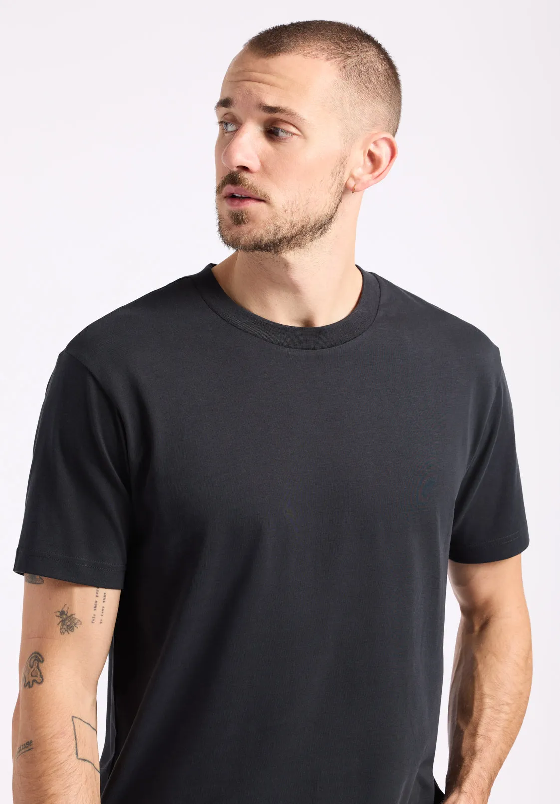Kanto Men's Short-Sleeve Crew Neck Jersey T-Shirt, Black - BM24603 sold by Buffalo David Bitton product image thumbnail 2