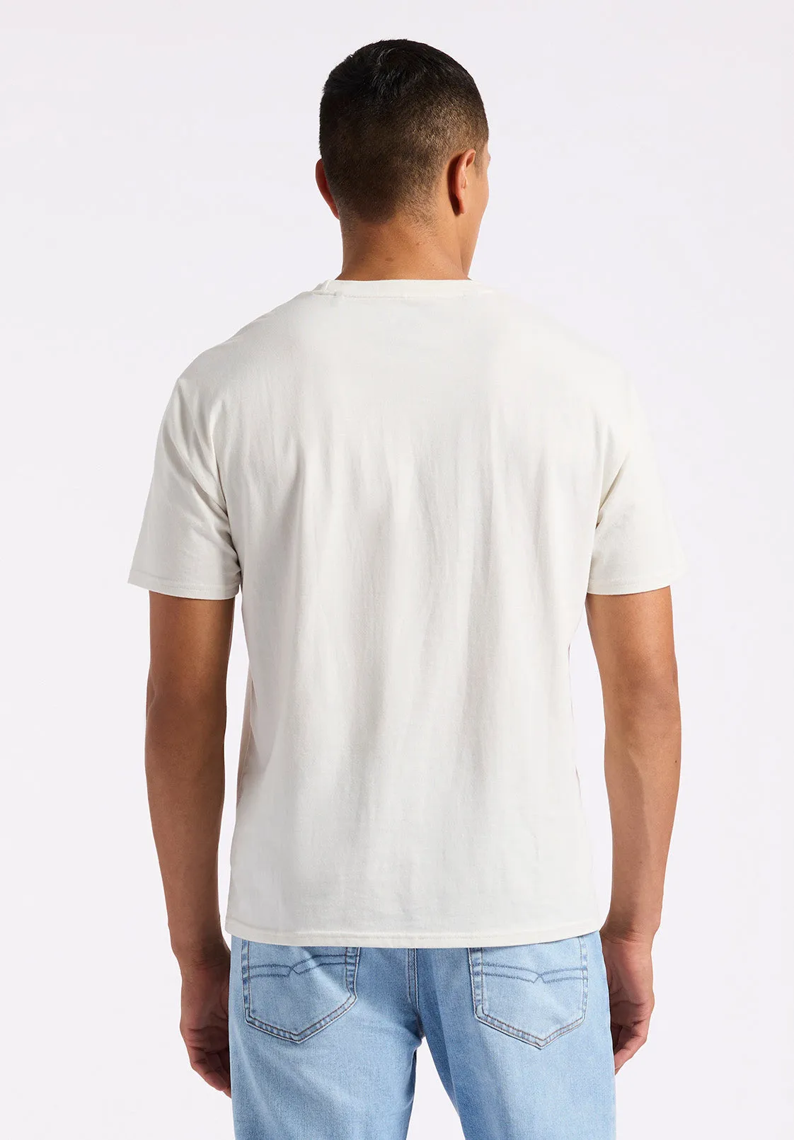 Tailgate Men's Graphic T-Shirt with BBQ Print, Milk - BM24640 sold by Buffalo David Bitton product image thumbnail 3