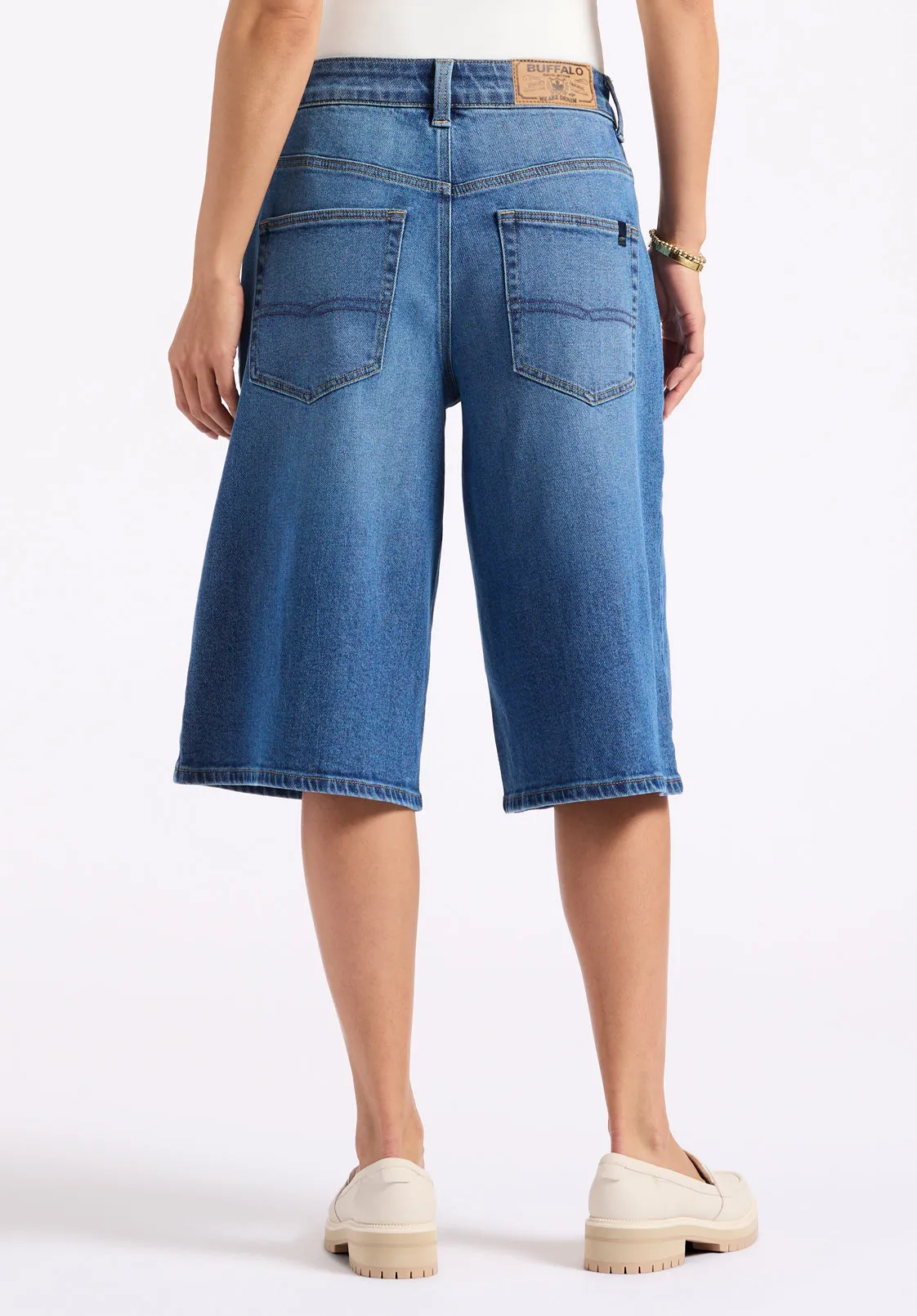 Jackie Women's Jorts, Authentic Wash - BL16075 sold by Buffalo David Bitton product image thumbnail 3