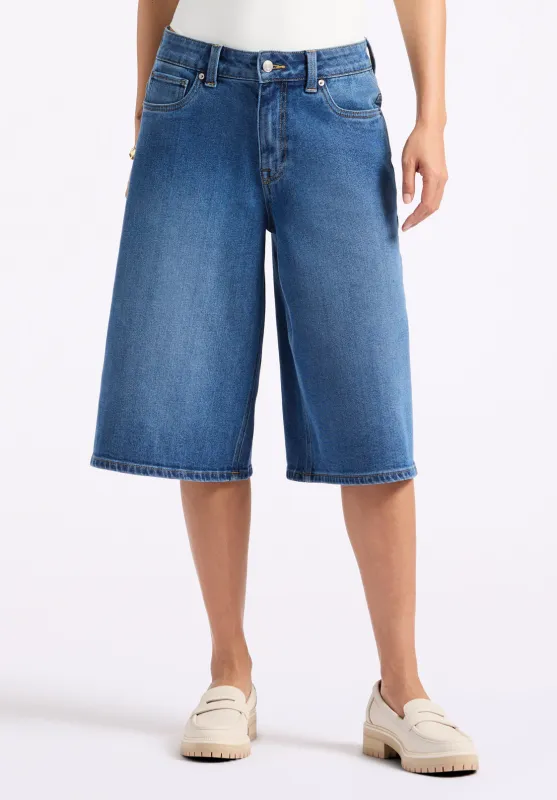 Jackie Women's Jorts, Authentic Indigo - BL16075 sold by Buffalo David Bitton