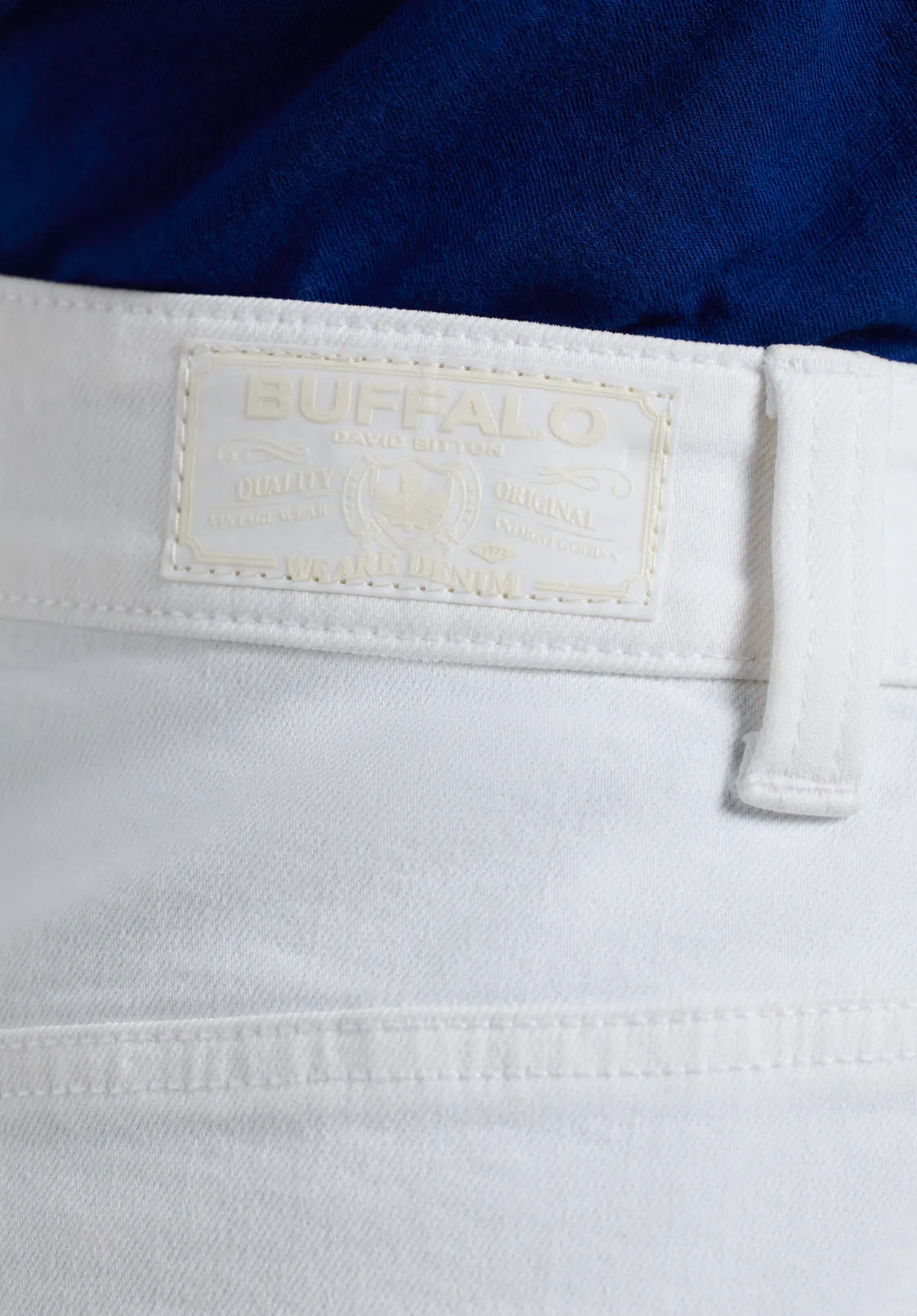 Jackie Women's Jorts, White - BL16074 sold by Buffalo David Bitton product image thumbnail 5