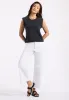 Elayne Women’s Sleeveless Top, Black - KT0230P sold by Buffalo David Bitton