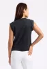 Elayne Women’s Sleeveless Top, Black - KT0230P sold by Buffalo David Bitton