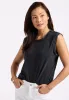 Elayne Women’s Sleeveless Top, Black - KT0230P sold by Buffalo David Bitton