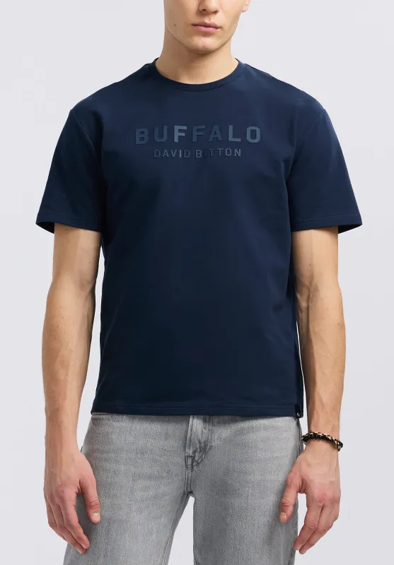 Tomba Men's Graphic T-Shirt with Raised Logo Print, Whale - BM24728 sold by Buffalo David Bitton