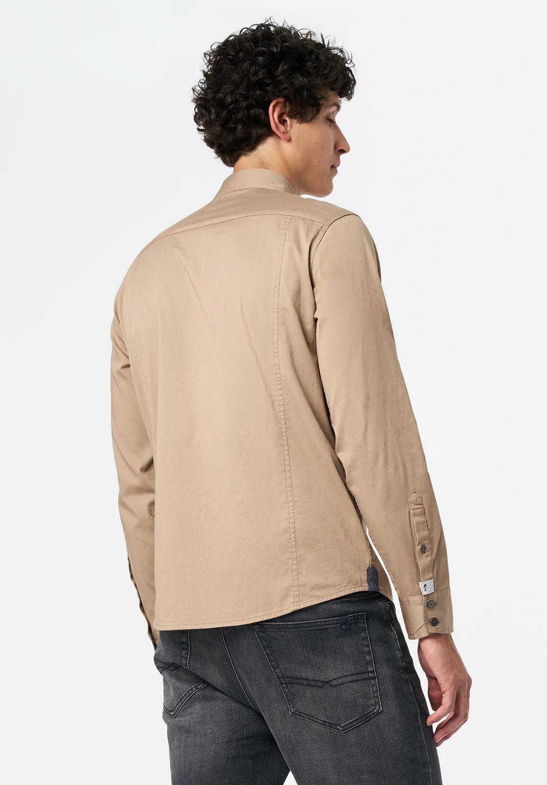 Sagrani Men's Long-Sleeve Shirt, Dune - BM24688 sold by Buffalo David Bitton product image thumbnail 2
