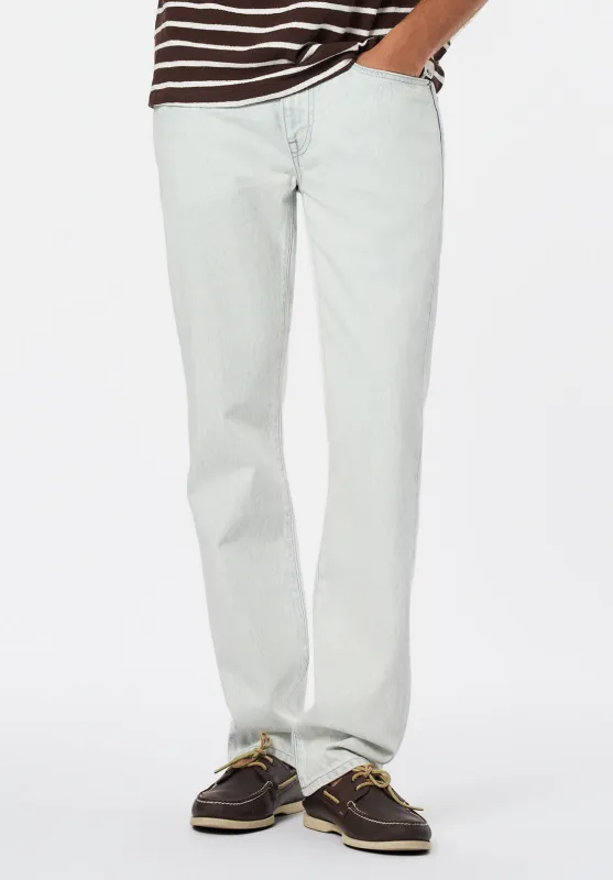 Straight Six Men's Jeans, Bleached And Contrasted - BM26125 sold by Buffalo David Bitton