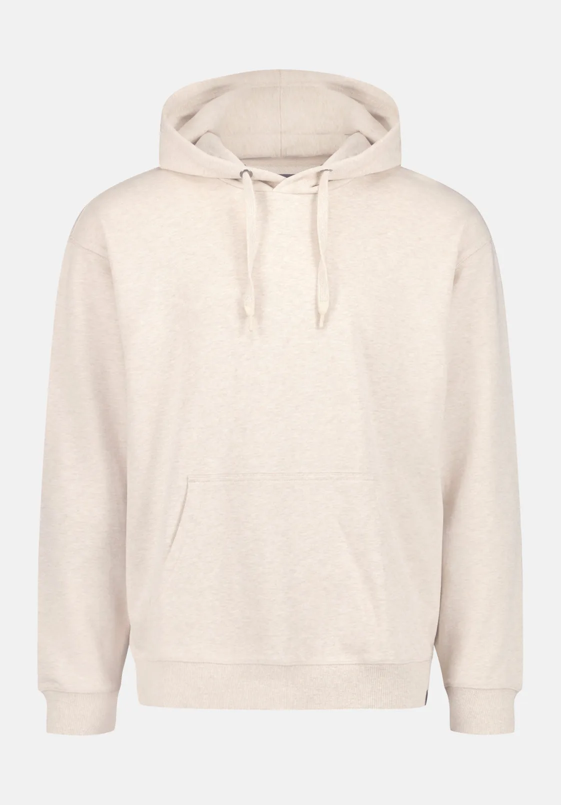 Finley Men's Relaxed Hooded Sweatshirt, Heather Beige - BM24741 sold by Buffalo David Bitton product image thumbnail 5