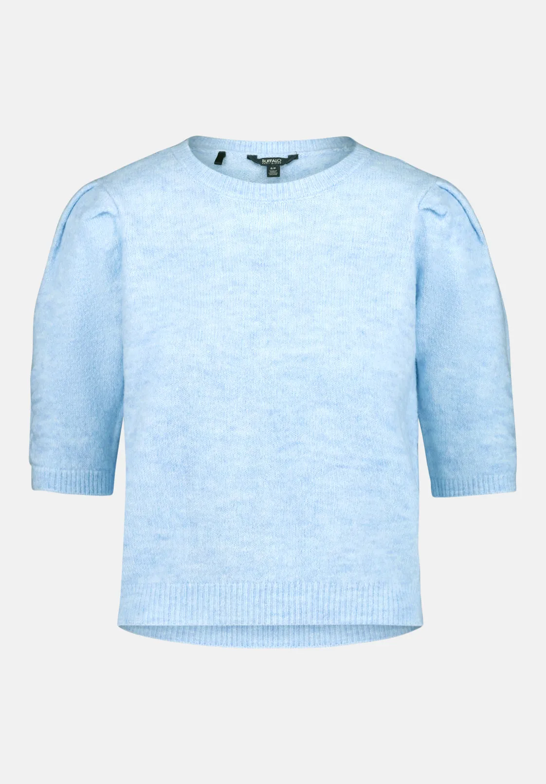 Bettey Women's Puff Sleeve Sweater, Lt Blue - SW0137 sold by Buffalo David Bitton product image thumbnail 5