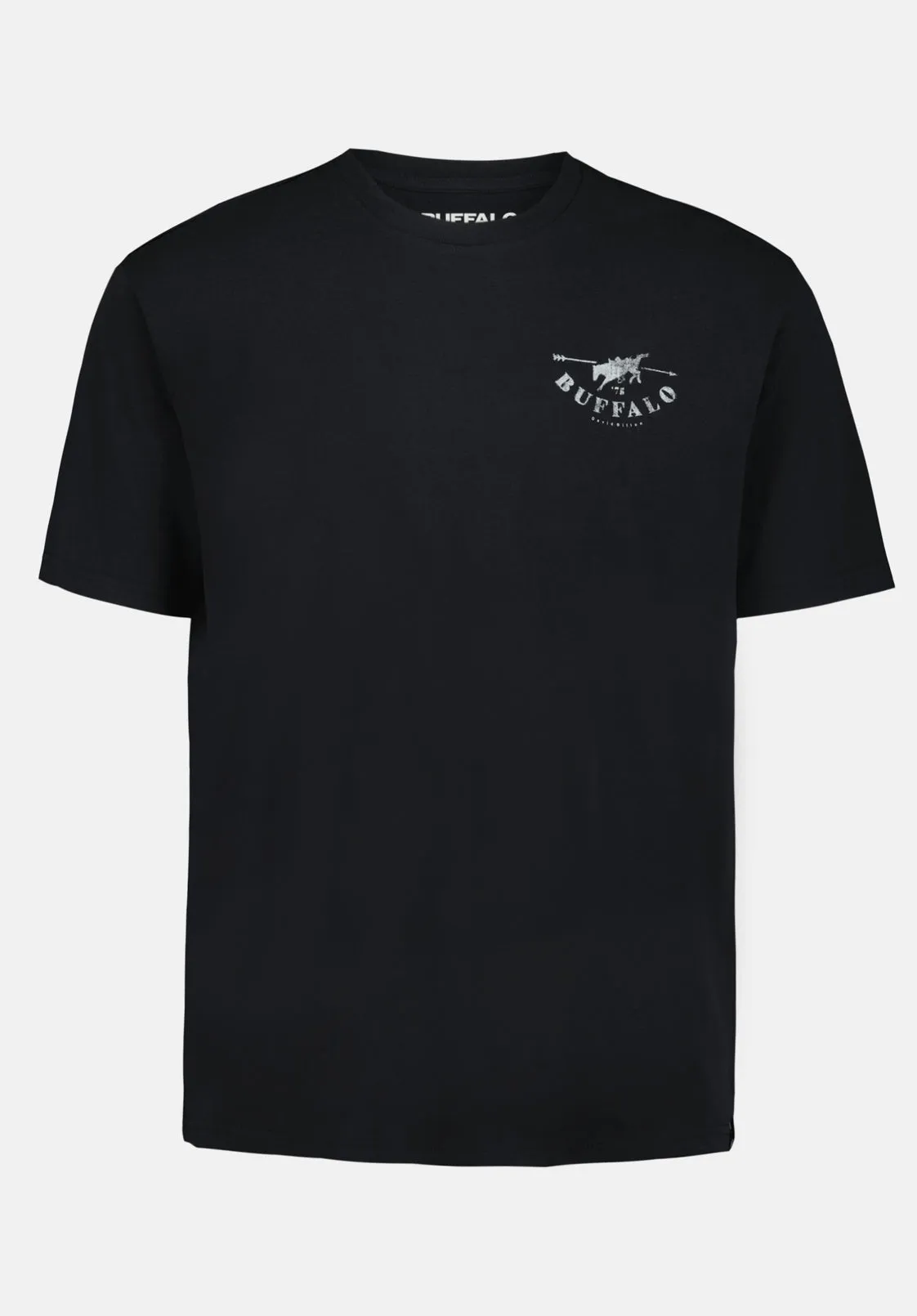 Talan Men's Graphic T-Shirt with Badlands Print, Black - BM24715 sold by Buffalo David Bitton product image thumbnail 5