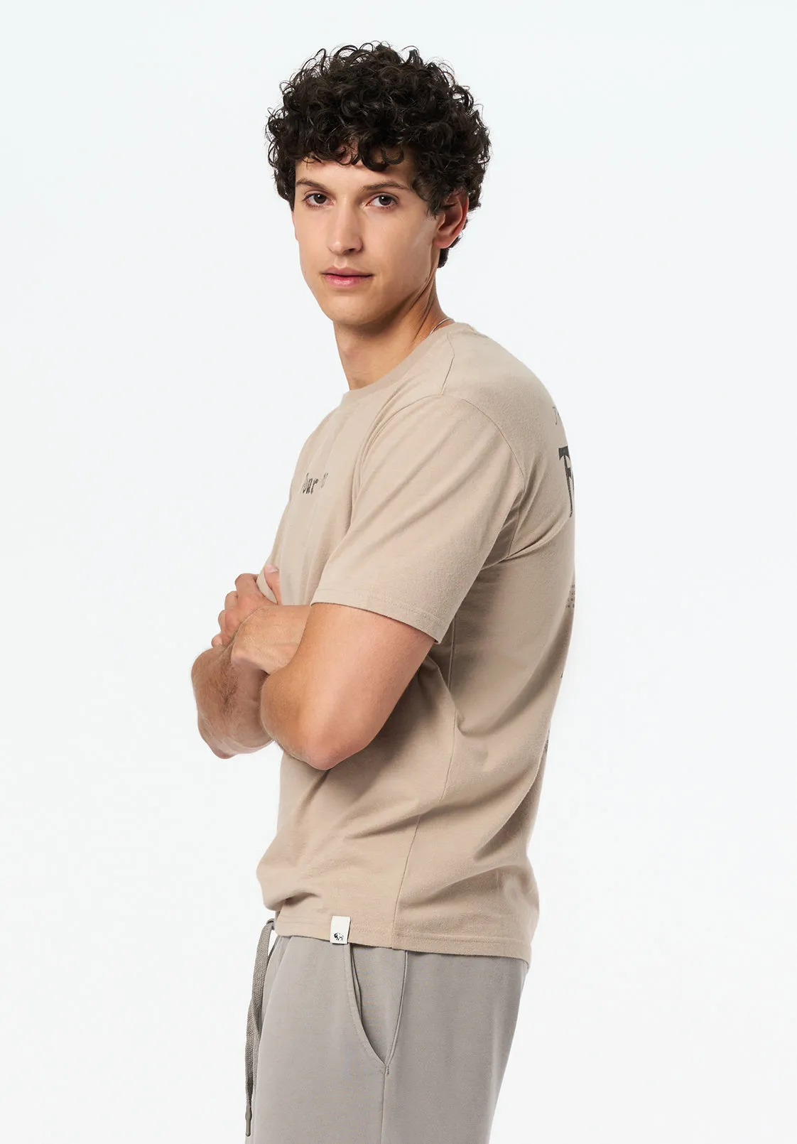 Thayer Men's Graphic T-Shirt with Old Fashioned Cocktail Print, Tuffet - BM24705 sold by Buffalo David Bitton product image thumbnail 3