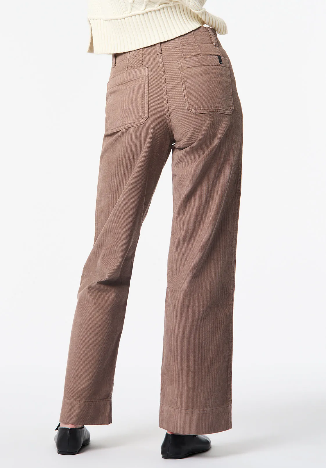 High Rise Wide Leg Adele Women's Pants, Leafless Tree - BL16138 sold by Buffalo David Bitton product image thumbnail 2
