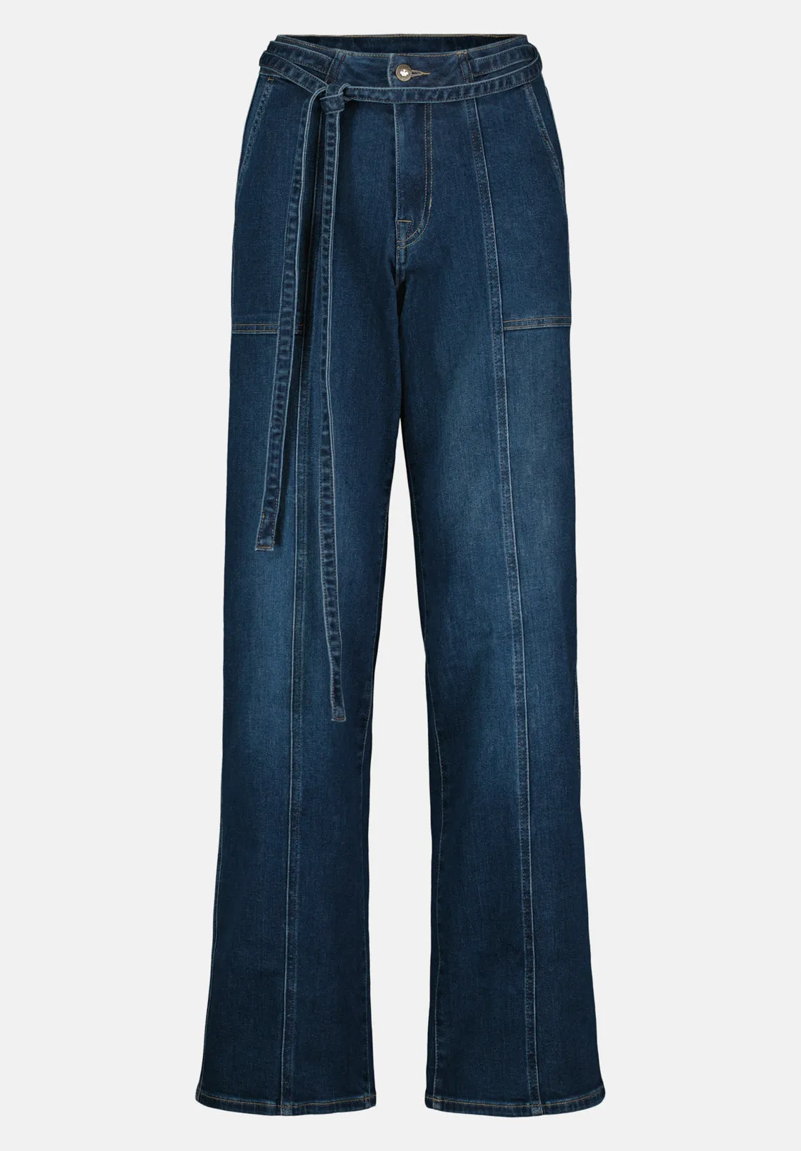 High Rise Wide Leg Addie Women's Jeans, Indigo - BL16133 sold by Buffalo David Bitton product image thumbnail 5