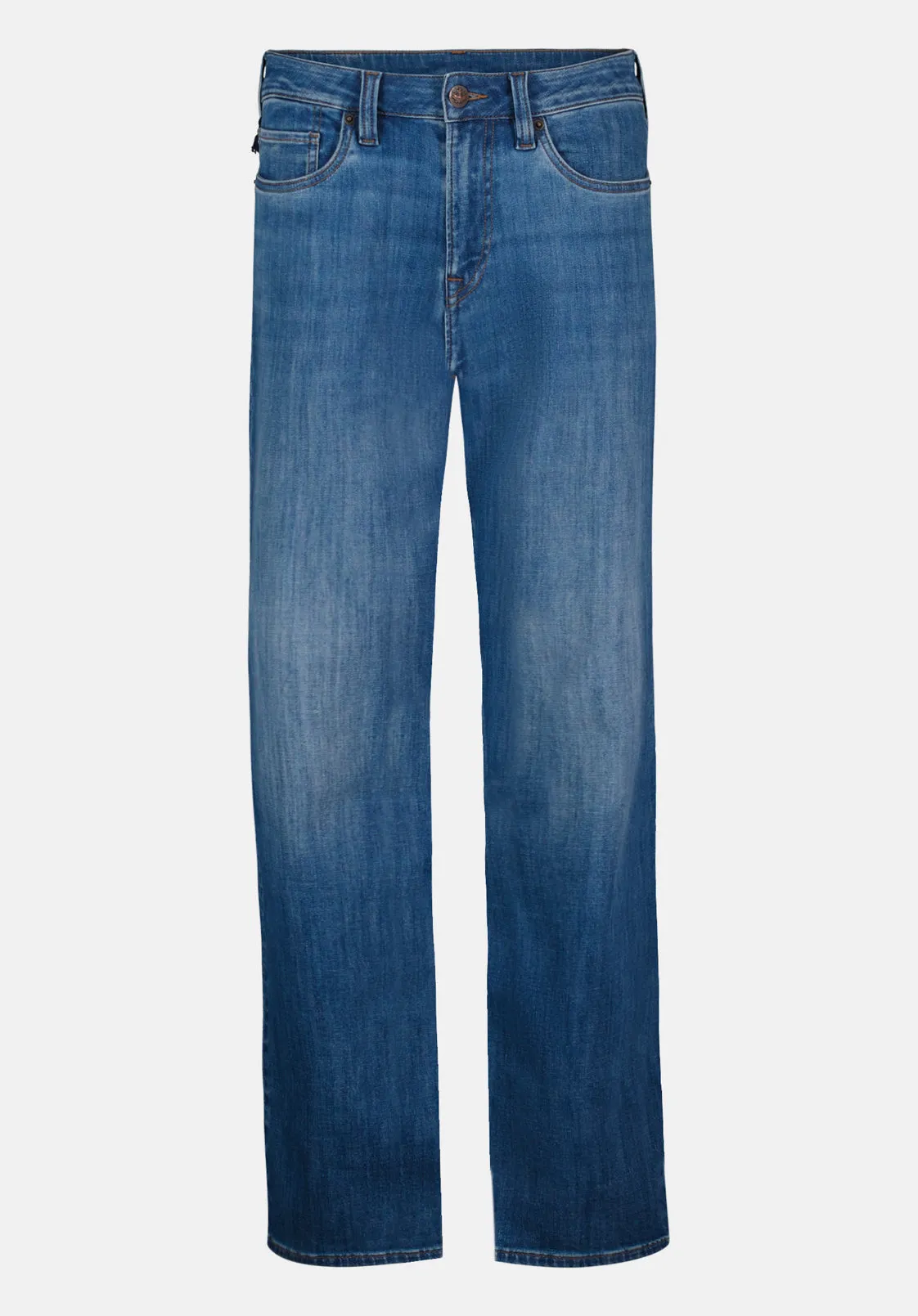 Relaxed Straight Driven Men's Jeans, Vintage Light Blue - BM26100 sold by Buffalo David Bitton product image thumbnail 5