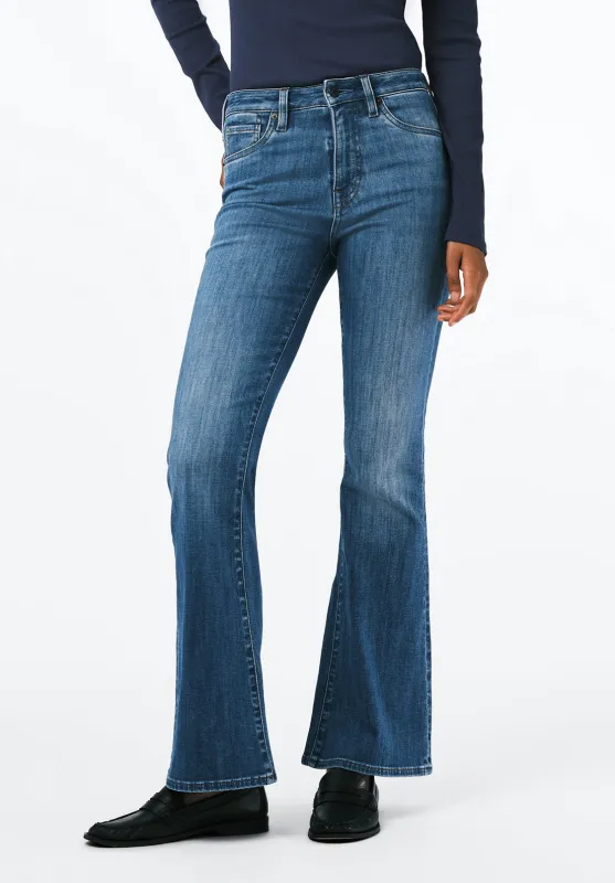 High Rise Flare Joplin Women's Jeans, Vintage Blue - BL16091 sold by Buffalo David Bitton